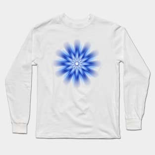 Blue Burst Long Sleeve T-Shirt